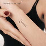 Scissors Temporary Tattoo (Set of 3)
