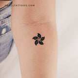 Hong Kong Flower Temporary Tattoo - Set of 3