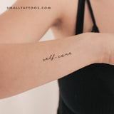Self-care Temporary Tattoo (Set of 3)