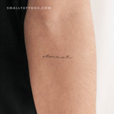 'Eternal' by Jakenowicz Temporary Tattoo - Set of 3