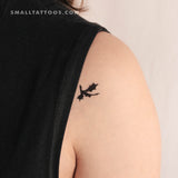Black Dragon Temporary Tattoo (Set of 3)