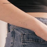 Small Virgo Constellation Temporary Tattoo (Set of 3)
