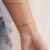 C'est La Vie Temporary Tattoo (Set of 3)