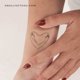 Self-Love Temporary Tattoo (Set of 3)