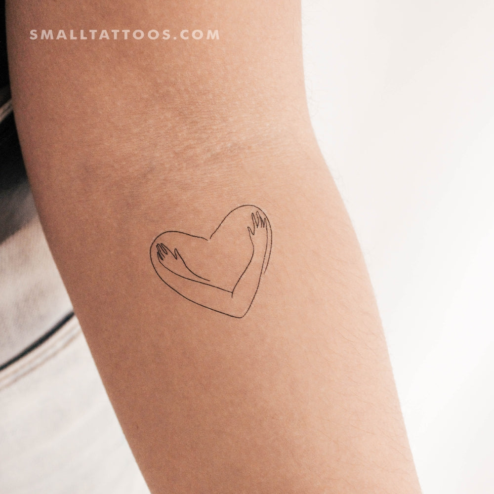 Tatuaje temporal de amor propio (juego de 3)