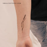 Wheat By Ann Lilya Temporary Tattoo (Set of 3)