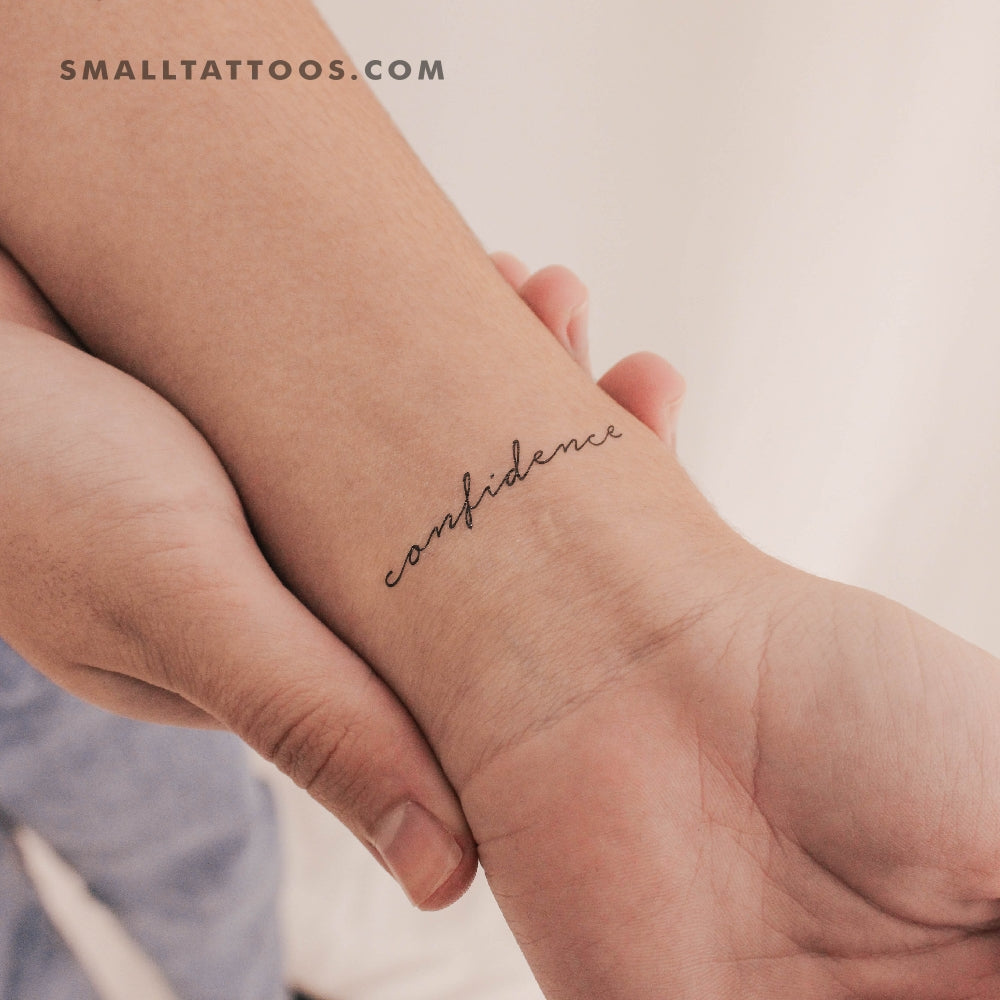 Confidence Temporary Tattoo (Set of 3)