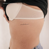 Confidence Temporary Tattoo (Set of 3)