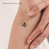 Jolly Roger Temporary Tattoo (Set of 3)