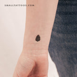 Pine Cone Temporary Tattoo (Set of 3)