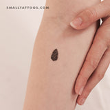 Pine Cone Temporary Tattoo (Set of 3)