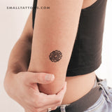 Small Dara Knot Temporary Tattoo (Set of 3)