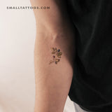 Small Rasperry By Ann Lilya Temporary Tattoo (Set of 3)