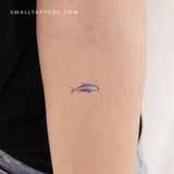 Small Dolphin By Ann Lilya Temporary Tattoo (Set of 3)