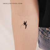 Tinker Bell Silhouette Temporary Tattoo (Set of 3)