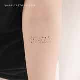 Galaxy Temporary Tattoo (Set of 3)