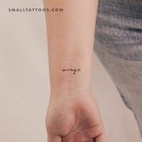 Virgo Temporary Tattoo - Set of 3