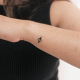 Black Hole Temporary Tattoo - Set of 3