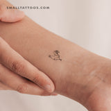 Tiny Rooster Temporary Tattoo (Set of 3)