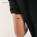 AK-47 Temporary Tattoo (Set of 3)