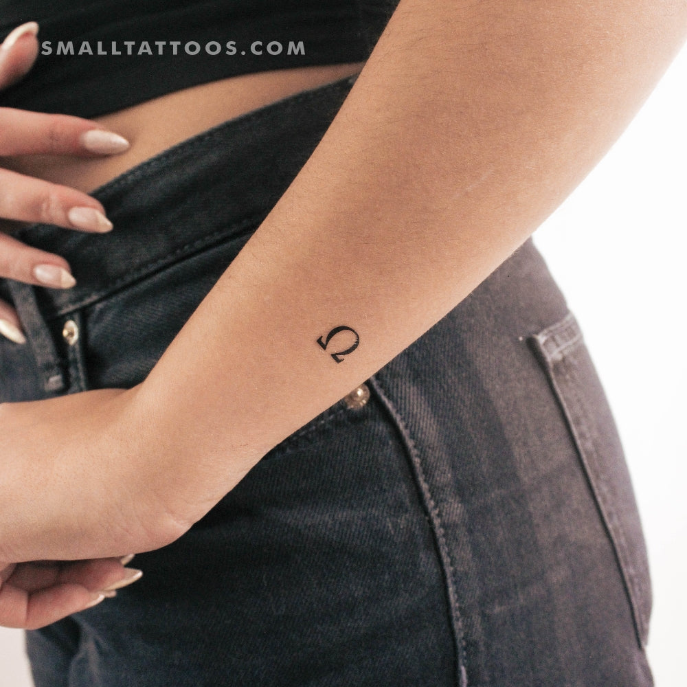 Tatuaje temporal Omega (juego de 3)