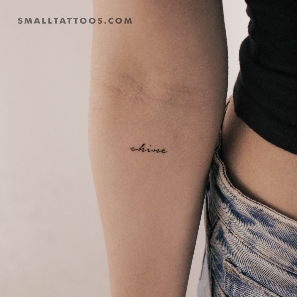 Tatuaje temporal 'Shine' (juego de 3)
