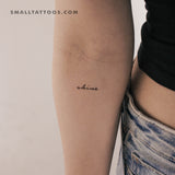 'Shine' Temporary Tattoo (Set of 3)
