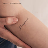 'Purpose' Temporary Tattoo (Set of 3)