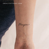 'Purpose' Temporary Tattoo (Set of 3)