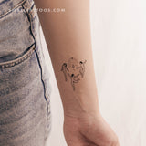 Witches' Sabbath Temporary Tattoo by Tukoi (Set of 3)