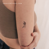 Leaf Head Woman Temporary Tattoo by Tukoi (Set of 3)