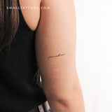 Paradise Temporary Tattoo (Set of 3)