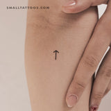 Tiwaz Rune Temporary Tattoo (Set of 3)