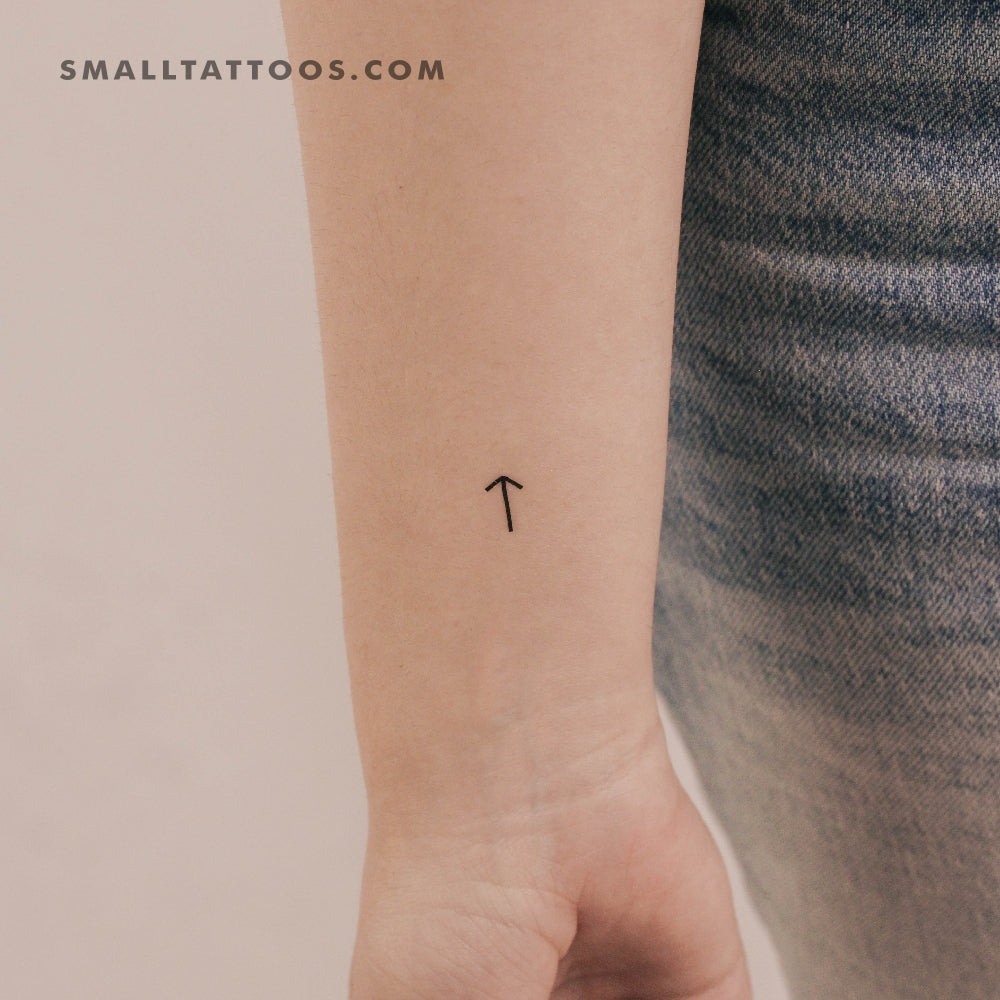 Tiwaz Rune Temporary Tattoo (Set of 3)