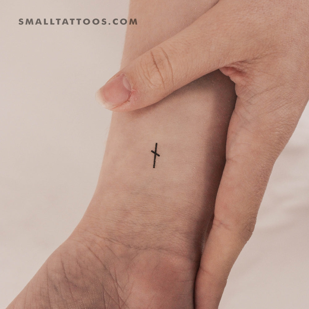 Tatuaje temporal de la runa Naudiz (juego de 3)