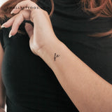 'Fe' Temporary Tattoo (Set of 3)