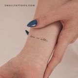 Luce In Altis Temporary Tattoo (Set of 3)