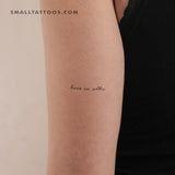 Luce In Altis Temporary Tattoo (Set of 3)