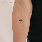 Cow Skin Hat Temporary Tattoo (Set of 3)