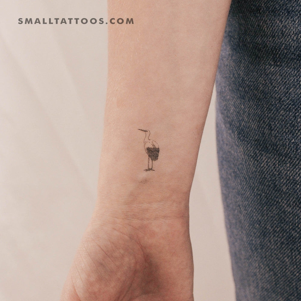 Tatuaje temporal de cigüeña (juego de 3)