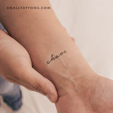 Chaos Temporary Tattoo (Set of 3)