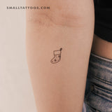 Christmas Stocking Temporary Tattoo (Set of 3)