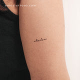 Shalom Temporary Tattoo (Set of 3)