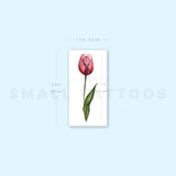 Tulip Temporary Tattoo By Lena Fedchenko (Set of 3)