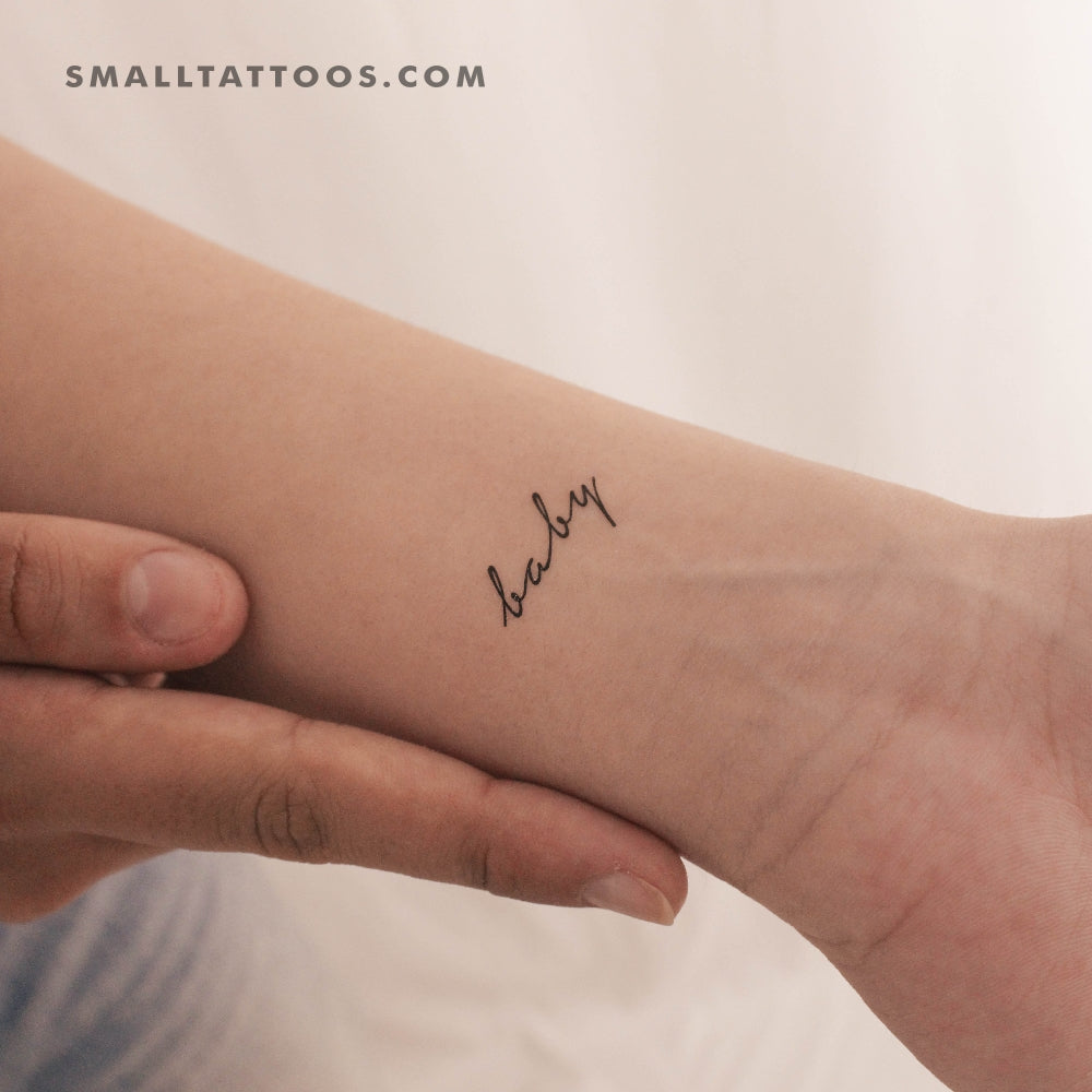 Tatuaje temporal de bebé (juego de 3)