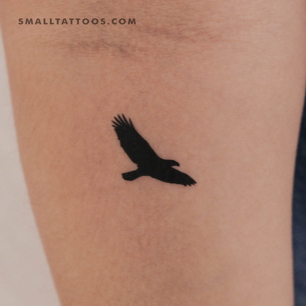 Tatuaje temporal de águila (juego de 3)