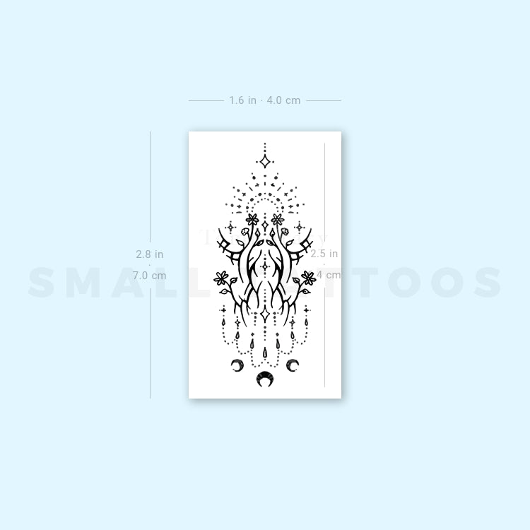 Tribal Wristband Temporary Tattoo by Tukoi (Set of 3)