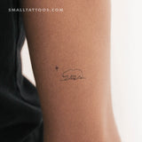 California Bear Temporary Tattoo (Set of 3)