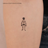 Little Skeleton Temporary Tattoo (Set of 3)