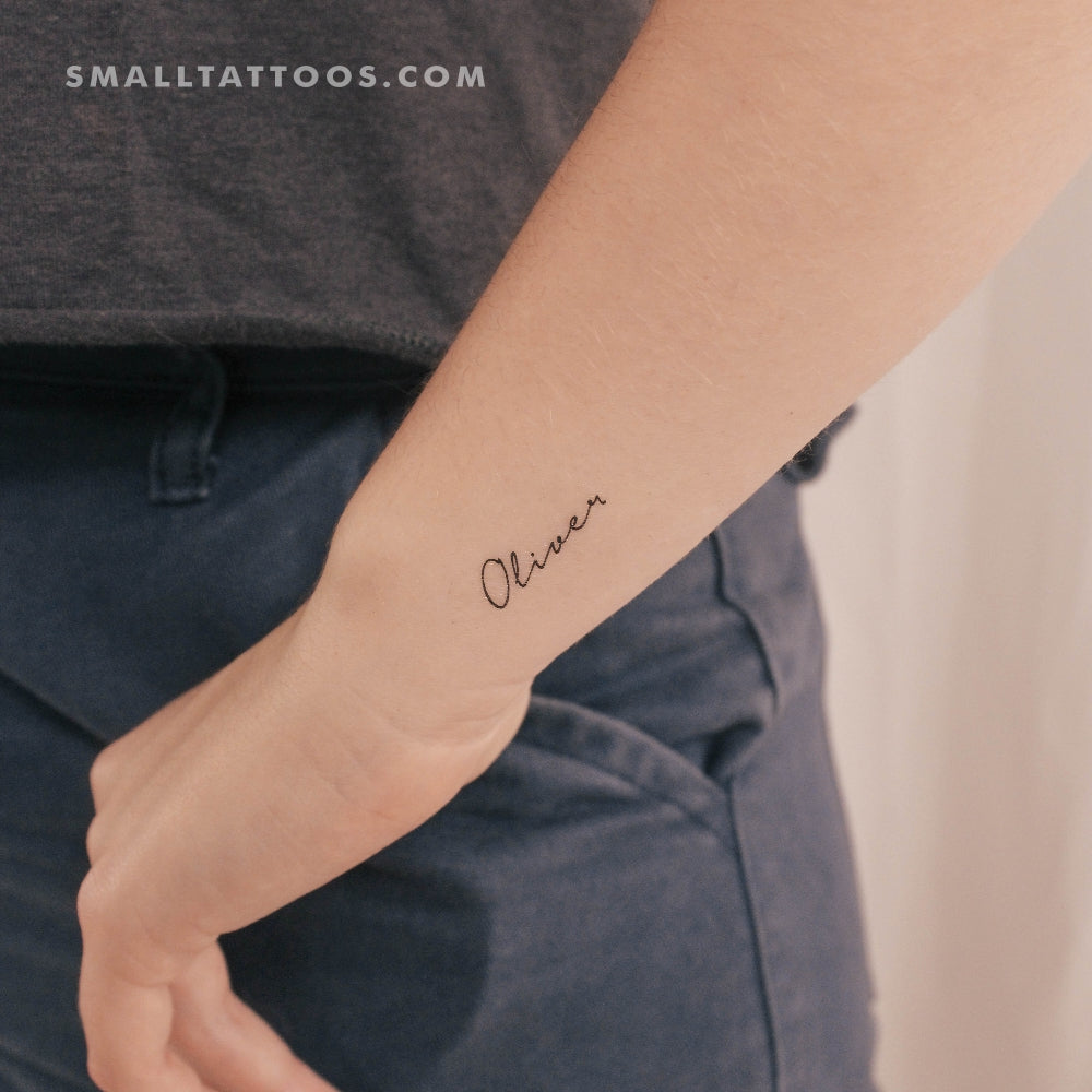 Tatuaje temporal de Oliver (juego de 3)